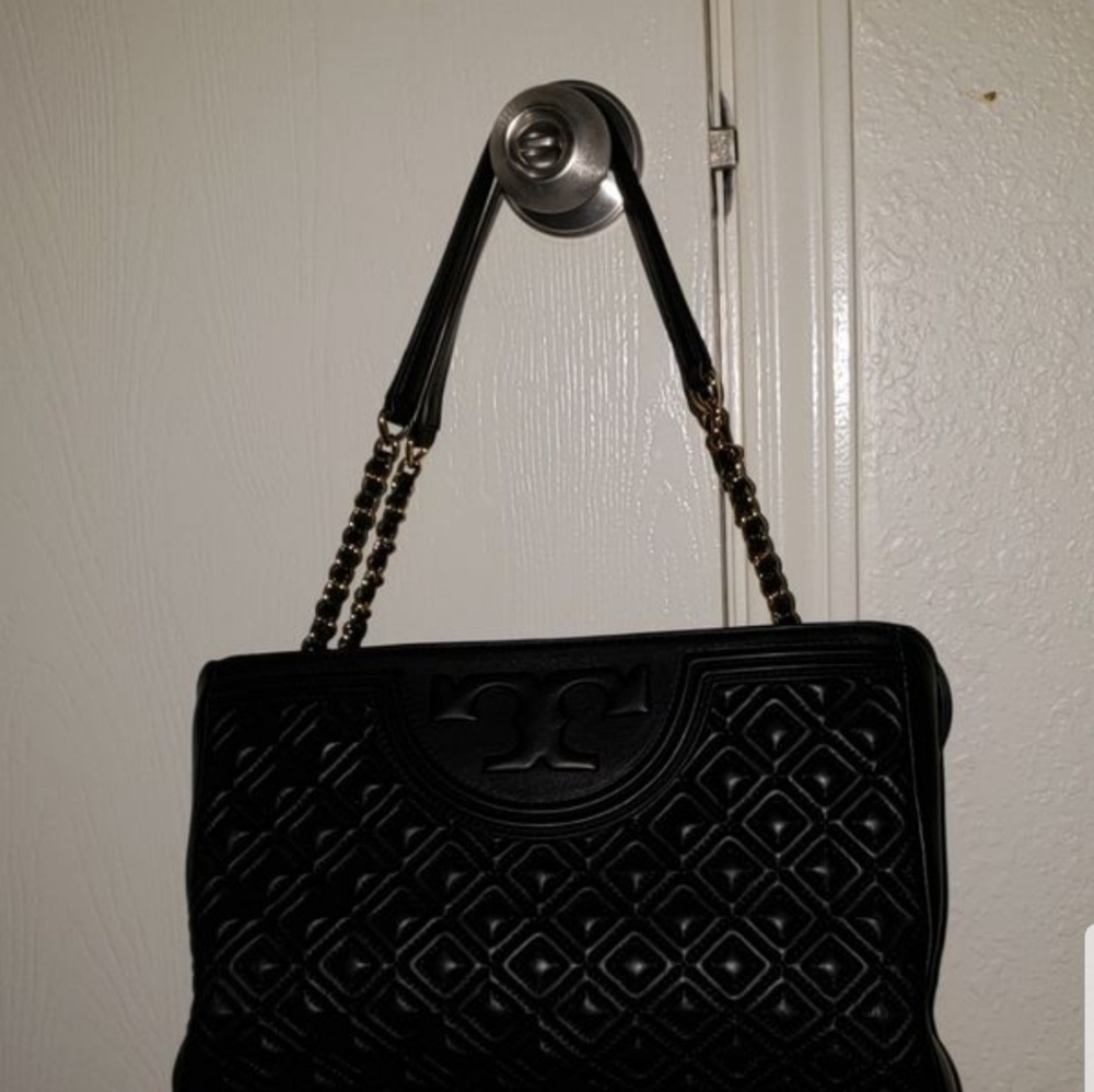 Tory burch Fleming open shoulder bag